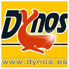 (logo de DYNOS - Empresa de Informática)