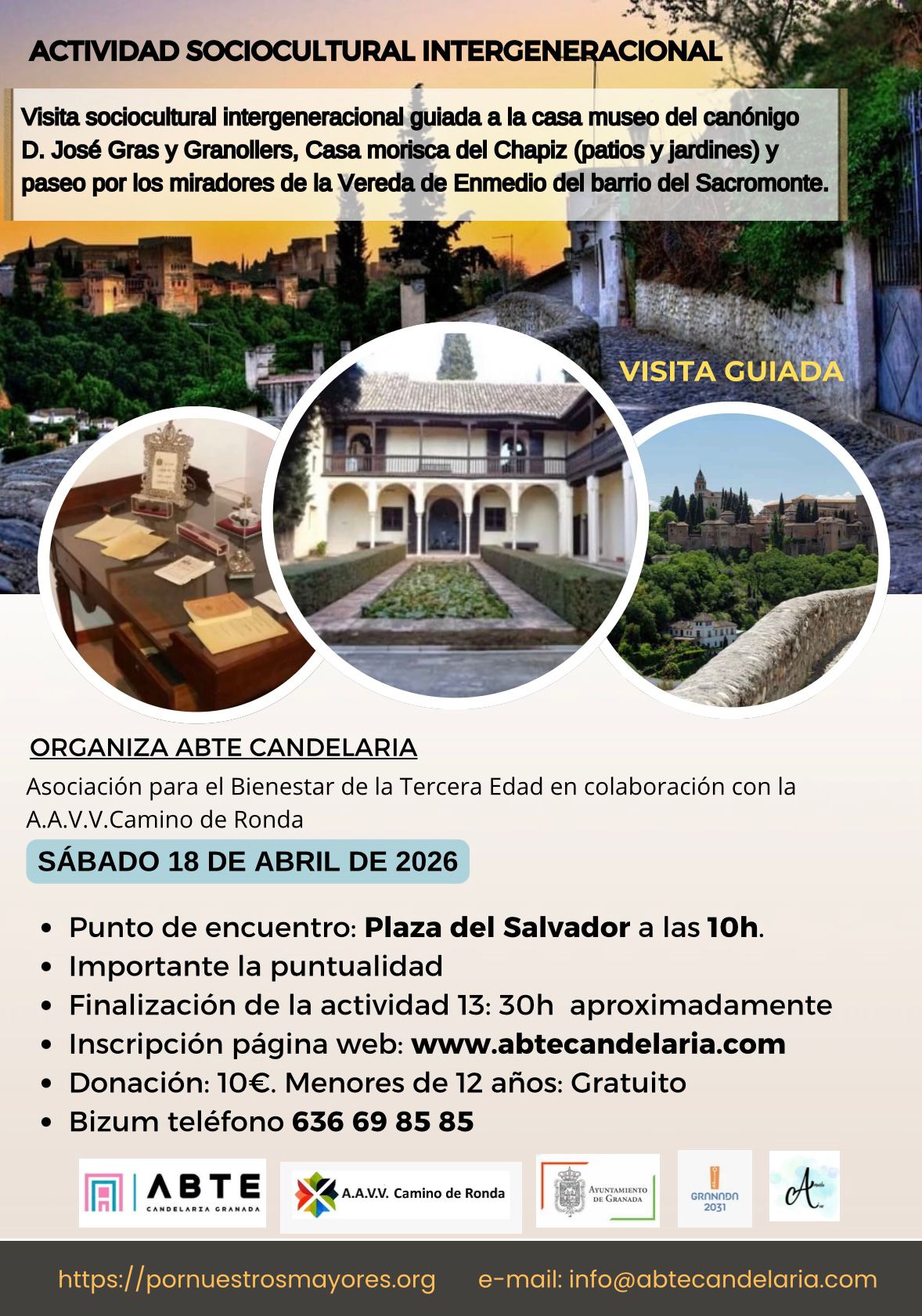 (cartel salida mes de abril 2026)